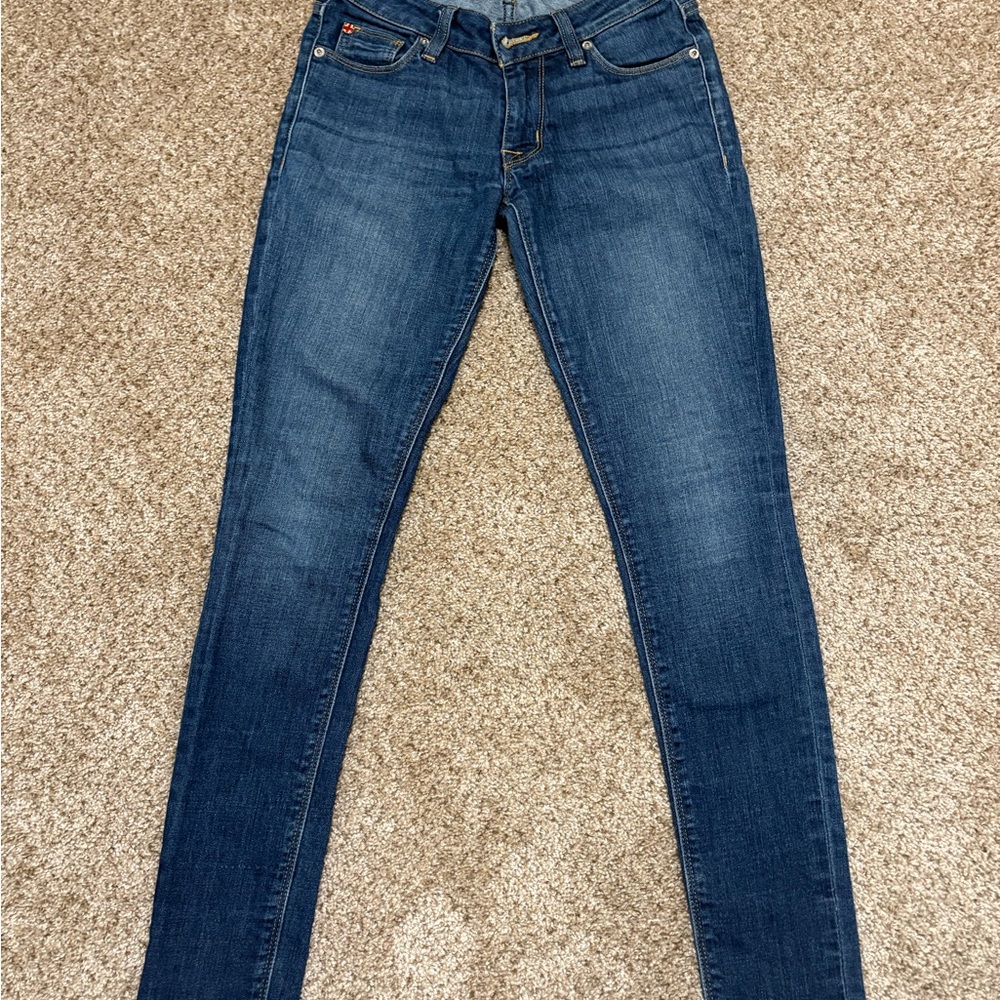 Hudson Jeans Women's Deep Blue Skinny Jeans